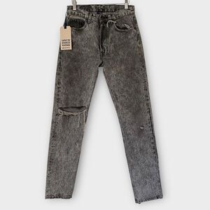 Levi’s Jeans Authorized Vintage NWT Acid Wash Cotton Straight Gray Size 30/34